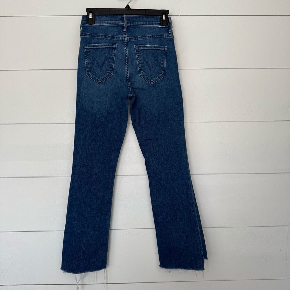 Mother Women’s 25 Insider Crop Step Fray Wish Upon A Star Jeans View 3
